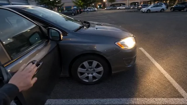 Headlights left on after parking